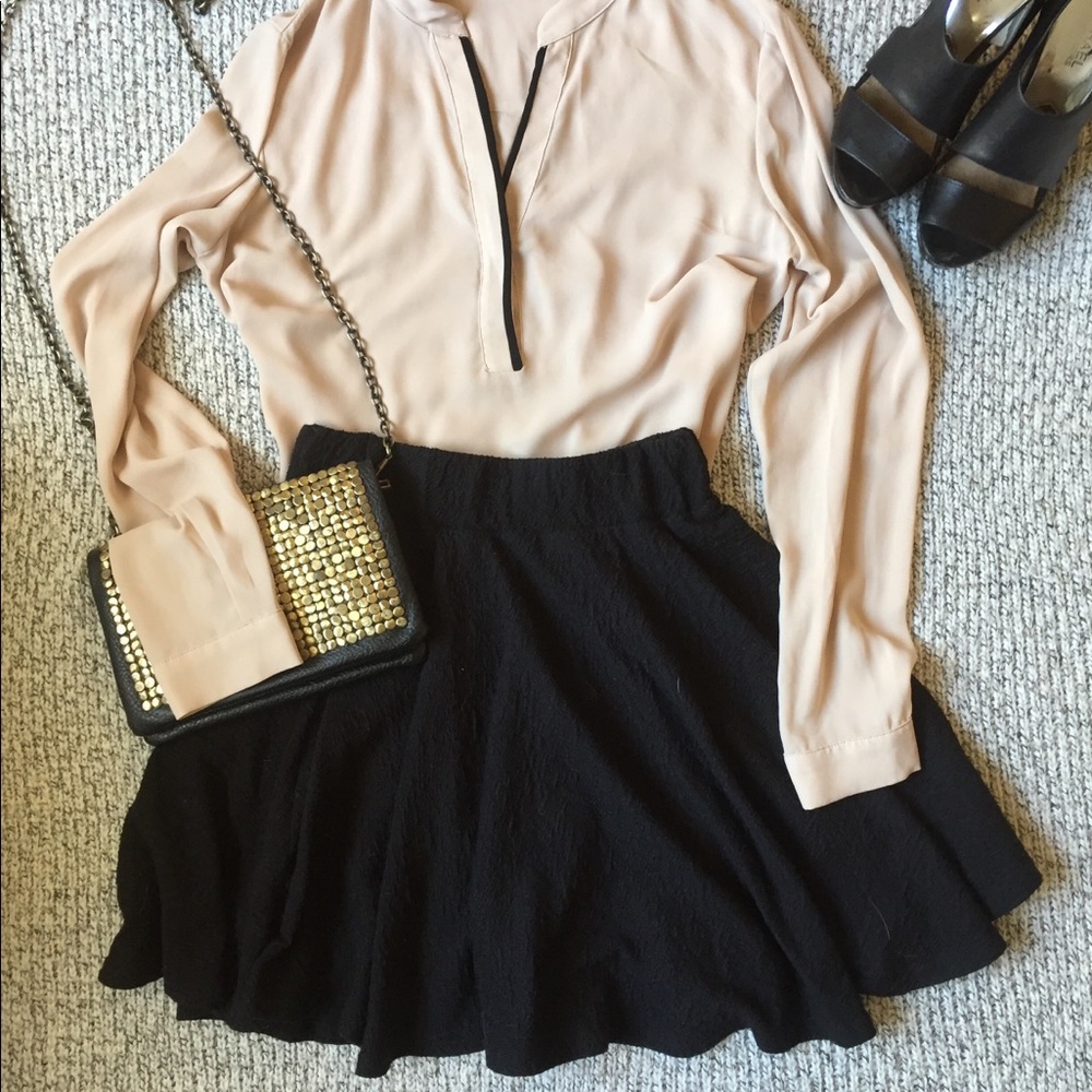 Black skirt